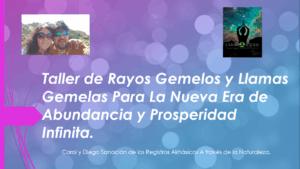 Taller de Rayos Gemelos y Flamas Gemelas - Terapia de Parejas 4 hrs